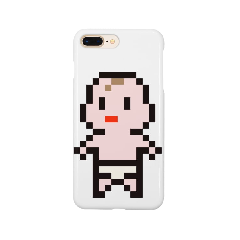 ドット絵赤ちゃん Oceansbabyのスマホケース Iphoneケース 通販 Suzuri スズリ