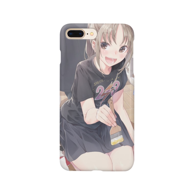 文化祭準備期間中のひと時 キタ Kita Illust のスマホケース Iphoneケース 通販 Suzuri スズリ