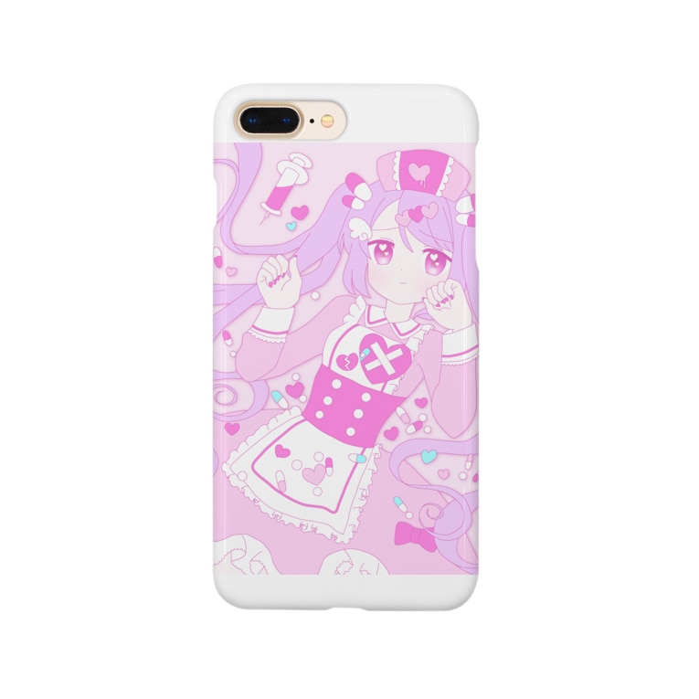 ゆめかわナースちゃん Smartphone Cases Iphone By かわいいもののおみせ いそぎんちゃく Isoginchaku2go Suzuri