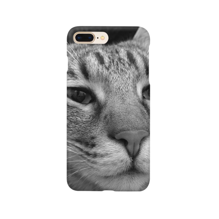 なびく髭 Smartphone Cases Iphone By きじとらのジンとパン Gingerandchopin Suzuri