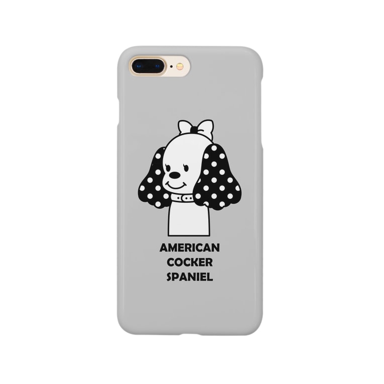 アメリカンコッカースパニエルの女の子 Cocker Spaniel Shop Cockerspaniel のスマホケース Iphoneケース 通販 Suzuri スズリ