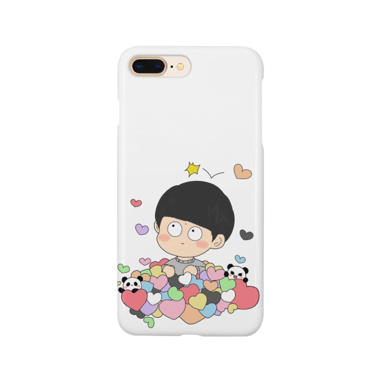 ハートまみれのマッシュくん ちゃんみず Chan H2o のスマホケース Iphoneケース 通販 Suzuri スズリ