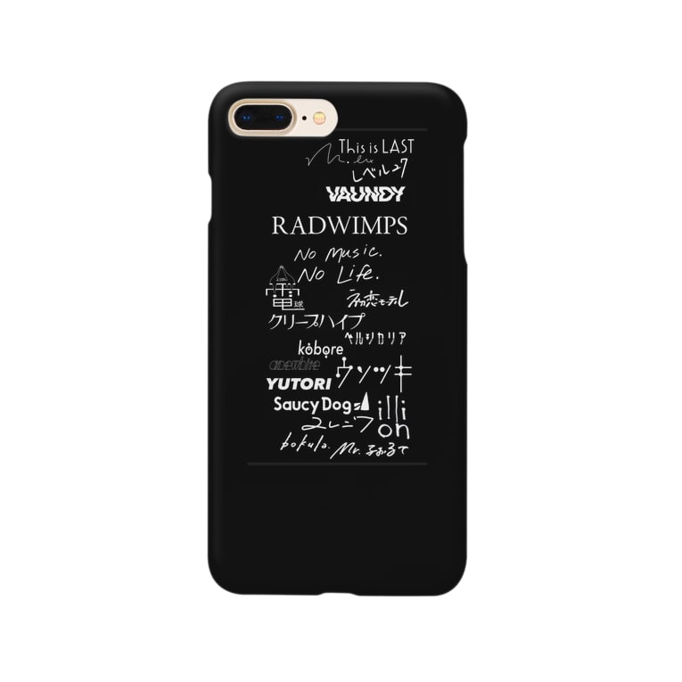 バンド名大量スマホケース Hiraharaのスマホケース Iphoneケース 通販 Suzuri スズリ