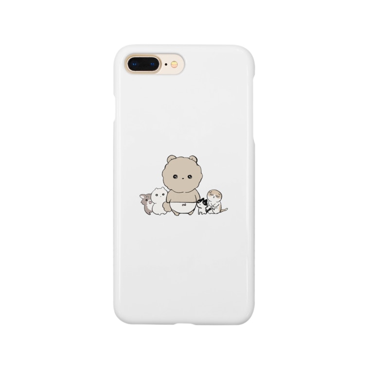 ふわふわのくま Artliccaのスマホケース Iphoneケース 通販 Suzuri スズリ