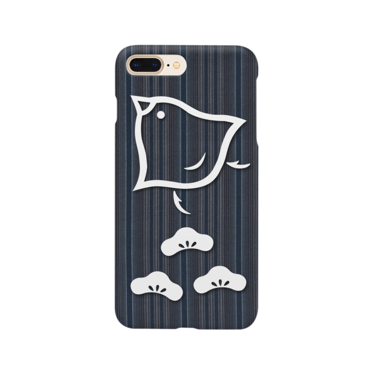 家紋ー千鳥 白 Smartphone Cases Iphone By Tga Suzuri