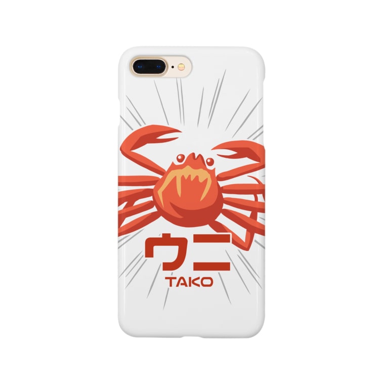 カニ ウニ Tako トマトカゲ Tomatokage のスマホケース Iphoneケース 通販 Suzuri スズリ