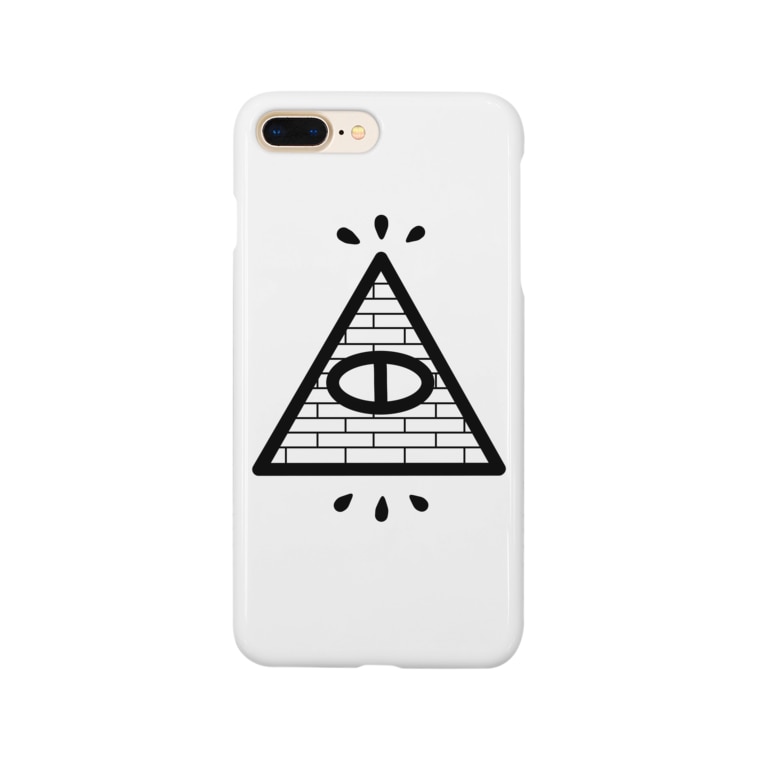 フリーメイソン的なデザイン 茶芽 Chame のスマホケース Iphoneケース 通販 Suzuri スズリ