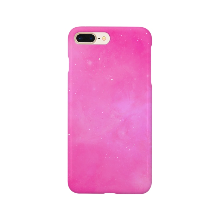 宇宙柄っぽいピンク Fのスマホケース Iphoneケース 通販 Suzuri スズリ