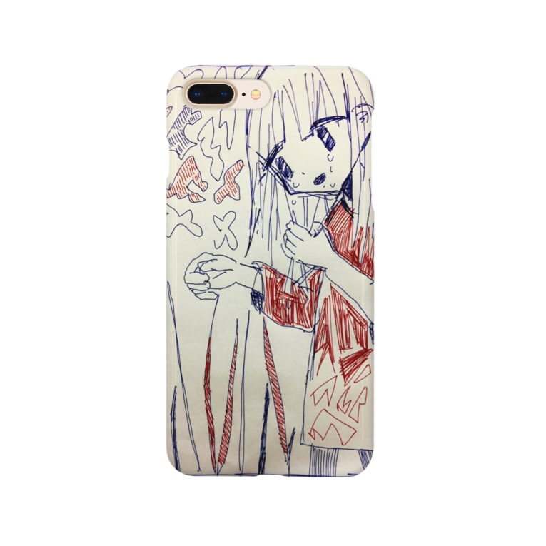 髪の毛触る癖 Smartphone Cases Iphone By Momomomomoko Suzuri