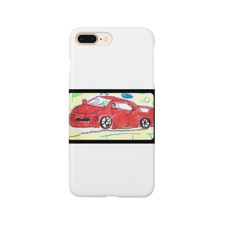 赤い車 Katsuocraftのスマホケース Iphoneケース 通販 Suzuri スズリ