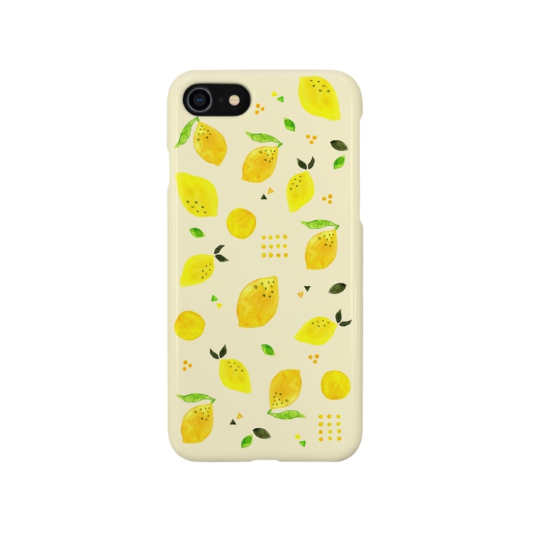 ふんわりレモン柄 うす黄色 Ameame1717のスマホケース Iphoneケース 通販 Suzuri スズリ ふんわりレモン柄 うす黄色 Ameame1717のスマホケース Iphoneケース 通販 Suzuri スズリ