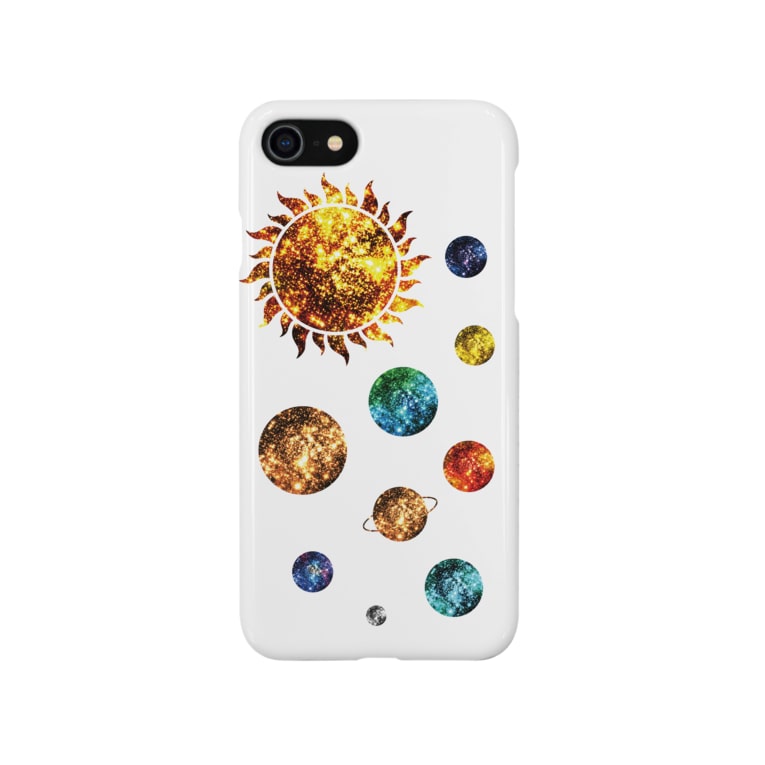 Space Planet 宇宙惑星 Cranes Design Craneskisekae のスマホケース Iphoneケース 通販 Suzuri スズリ