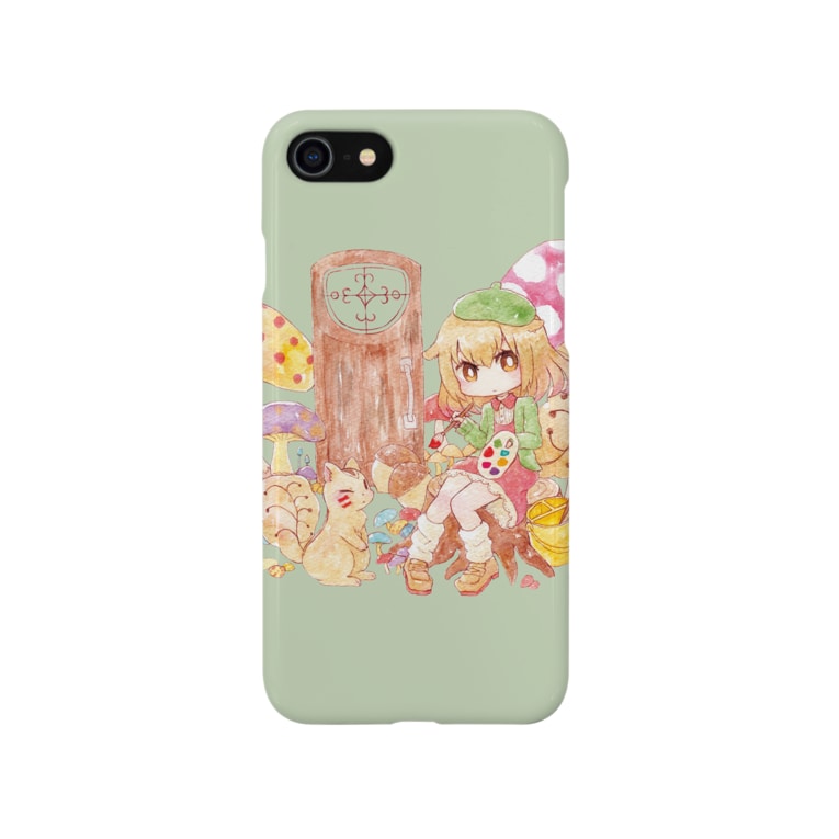 リスの女の子 アップル Raincandys のスマホケース Iphoneケース 通販 Suzuri スズリ