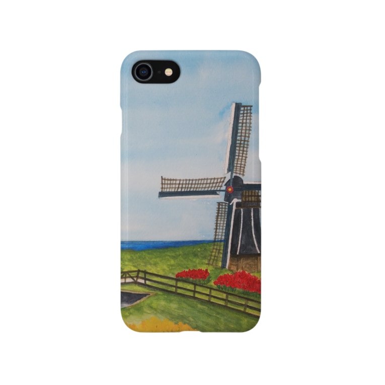 オランダの春 Smartphone Cases Iphone By 金木犀 Kinmokusei Artworks Suzuri