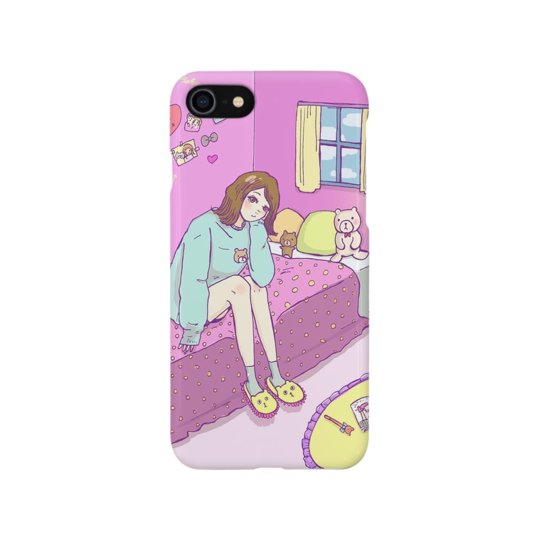 女の子はいつだって可愛い キリン屋さん Asakirin のスマホケース Iphoneケース 通販 Suzuri スズリ