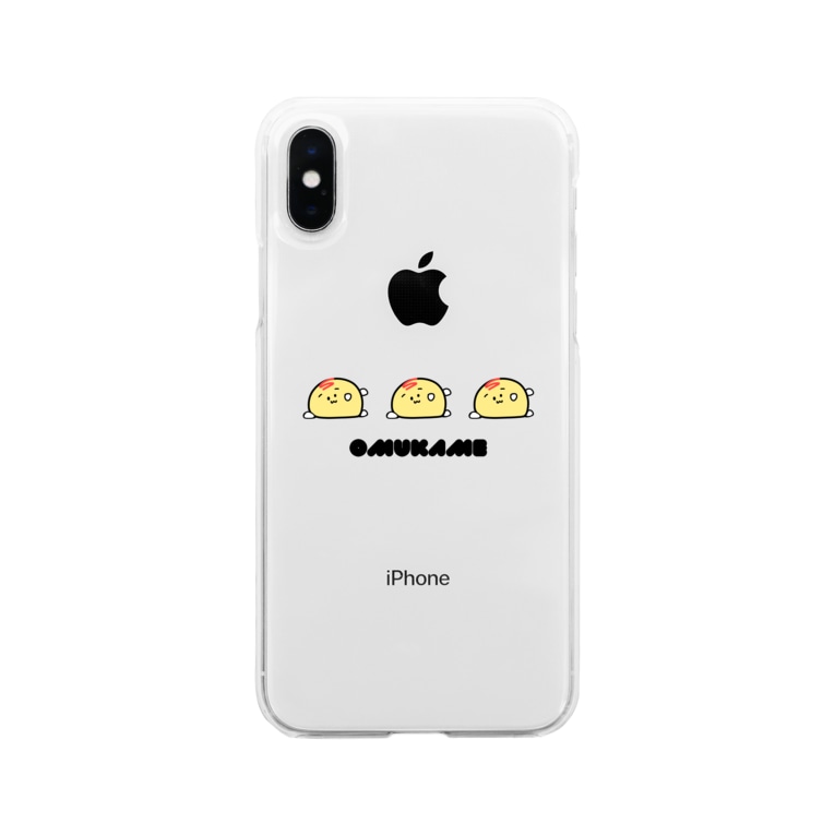 ふにゃあオムかめ 星宮あき Hosimiya Aki のソフトクリアスマホケース Iphoneケース 通販 Suzuri スズリ