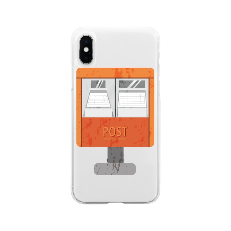 2口ポストのイラスト サビの質感 Illust Designs Labのソフトクリアスマホケース Iphoneケース 通販 Suzuri スズリ 2口ポストのイラスト サビの質感 Illust Designs Labのソフトクリアスマホケース Iphoneケース 通販 Suzuri スズリ