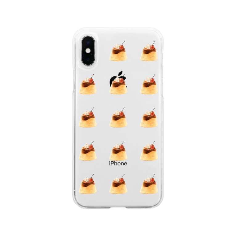 いっぱい かためプリン えへ Ehe Ehe のソフトクリアスマホケース Iphoneケース 通販 Suzuri スズリ