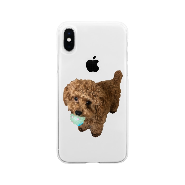 伝説の秘宝を携えし犬 メルちゃんの可愛さを布教するだけのお店 Merumerumerumo のソフトクリアスマホケース Iphoneケース 通販 Suzuri スズリ