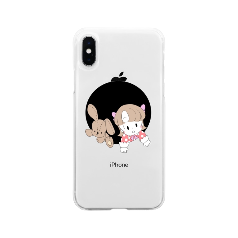 うさぎと女の子 穴からひょっこり もがな Mogana Yade のソフトクリアスマホケース Iphoneケース 通販 Suzuri スズリ うさぎと女の子 穴からひょっこり もがな Mogana Yade のソフトクリアスマホケース Iphoneケース 通販 Suzuri スズリ