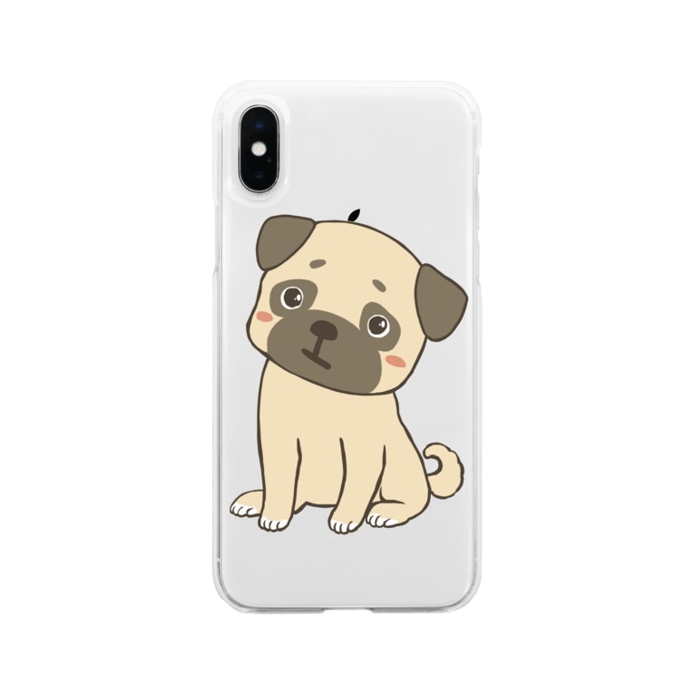 首をかしげるパグ ばんぶーrashiのグッズたち Bamboo Rashi1228 のソフトクリアスマホケース Iphoneケース 通販 Suzuri スズリ 首をかしげるパグ ばんぶーrashiのグッズたち Bamboo Rashi1228 のソフトクリアスマホケース Iphoneケース 通販 Suzuri スズリ