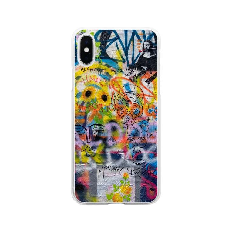 Street Spray Art Aminor エーマイナー Aminor Tokyo のソフトクリアスマホケース Iphoneケース 通販 Suzuri スズリ