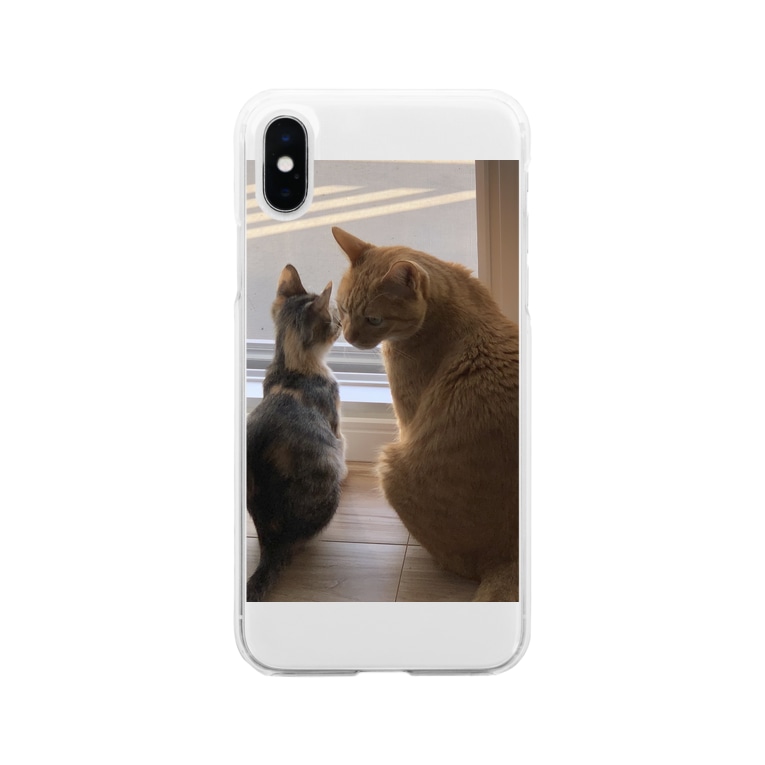 きなことミケ茶の後ろ姿 茶トラ猫のきなこと子猫のミケ茶 Takemer のソフトクリアスマホケース Iphoneケース 通販 Suzuri スズリ きなことミケ茶の後ろ姿 茶トラ猫のきなこと子猫のミケ茶 Takemer のソフトクリアスマホケース Iphoneケース 通販 Suzuri スズリ