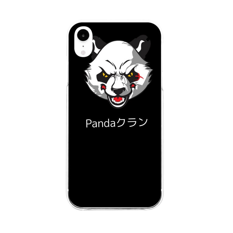 Pandaクラングッズ Panda Arakonixtuku Panda のソフトクリアスマホケース Iphoneケース 通販 Suzuri スズリ