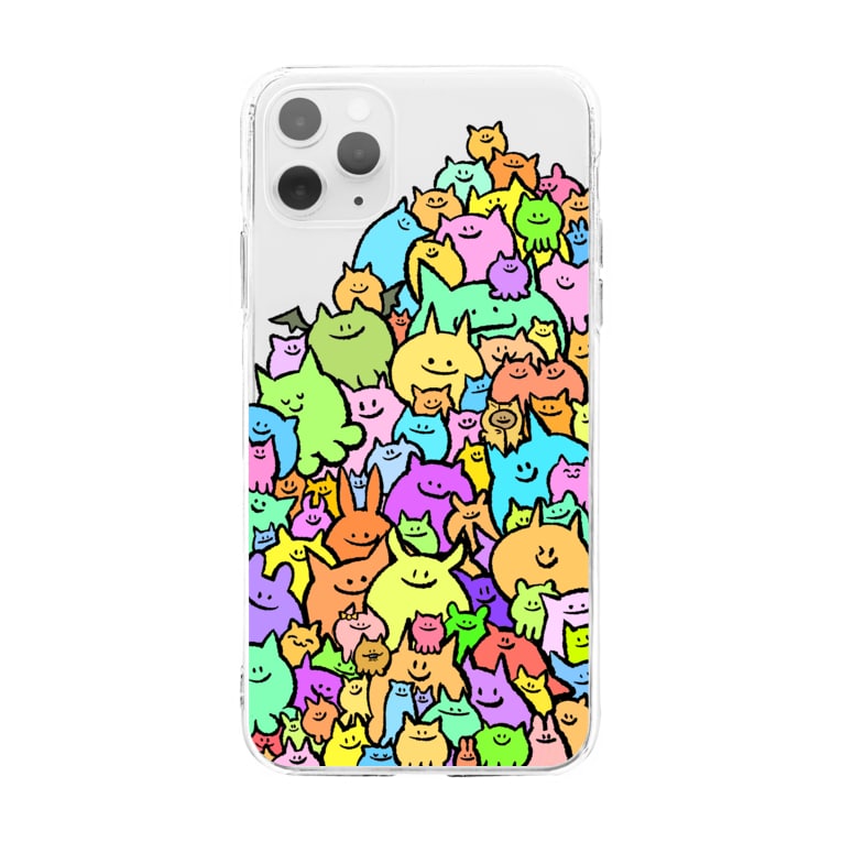 なかよしくらげねこ ハルノキ工房 Harunokikobo のソフトクリアスマホケース Iphoneケース 通販 Suzuri スズリ なかよしくらげねこ ハルノキ工房 Harunokikobo のソフトクリアスマホケース Iphoneケース 通販 Suzuri スズリ