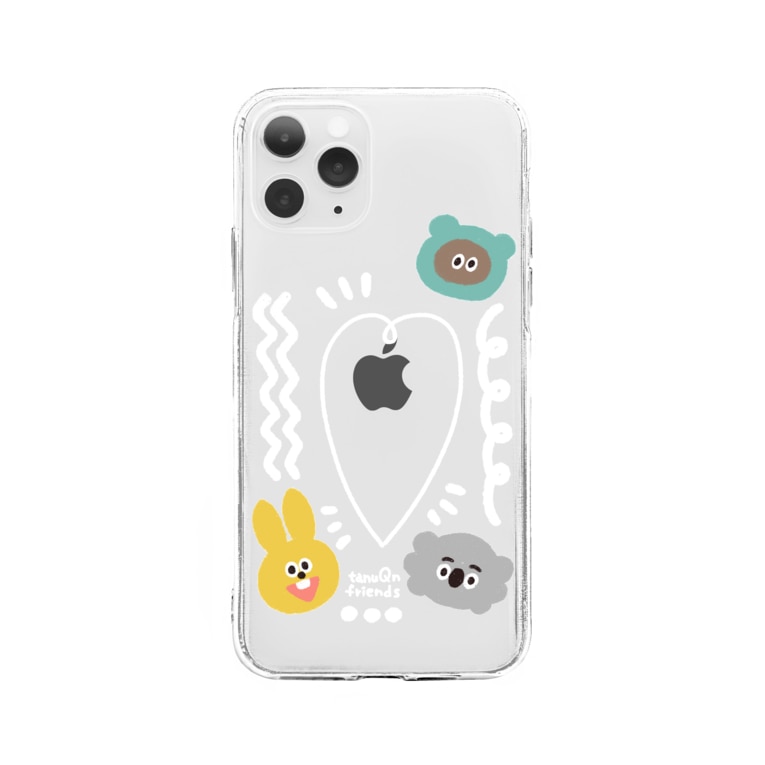 たぬフレフレーム たぬきゅんショップ Tanuqn のソフトクリアスマホケース Iphoneケース 通販 Suzuri スズリ たぬフレフレーム たぬきゅんショップ Tanuqn のソフトクリアスマホケース Iphoneケース 通販 Suzuri スズリ