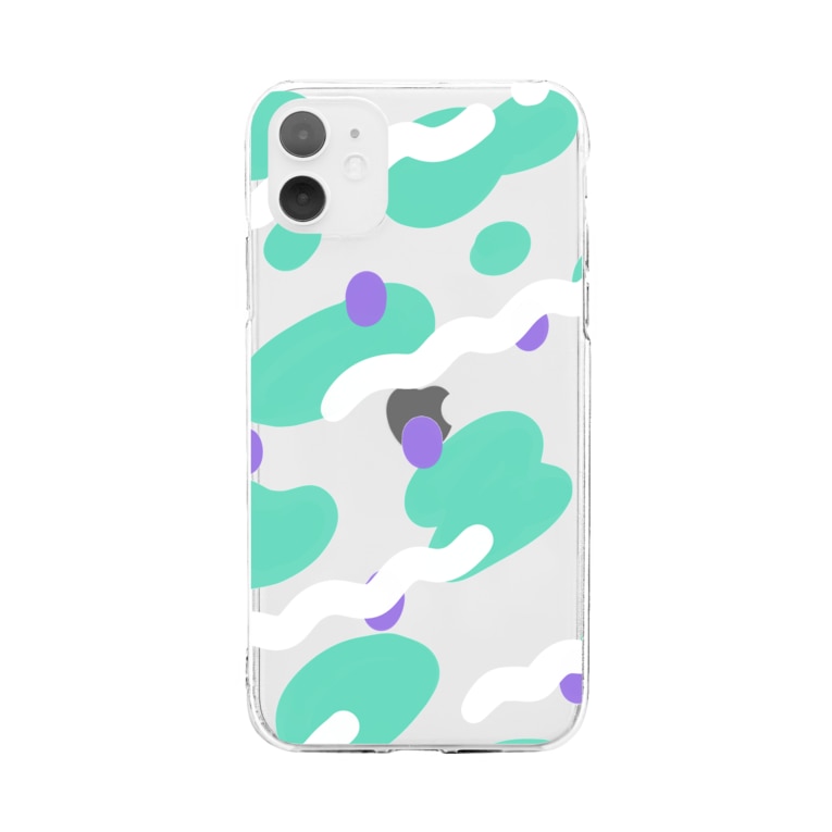 うにょうにょ Mint Purple Shiroi No シロイノ Megupipi666 のソフトクリアスマホケース Iphoneケース 通販 Suzuri スズリ うにょうにょ Mint Purple Shiroi No シロイノ Megupipi666 のソフトクリアスマホケース Iphoneケース 通販 Suzuri スズリ