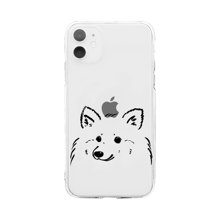 ふわふわ白わんこ のせ Iphone 11ピッタリ Chiyo Wan のお店 Chiyo Inuninaritai のソフトクリアスマホケース Iphoneケース 通販 Suzuri スズリ ふわふわ白わんこ のせ Iphone 11ピッタリ Chiyo Wan のお店 Chiyo Inuninaritai のソフトクリアスマホケース Iphoneケース 通販 Suzuri スズリ