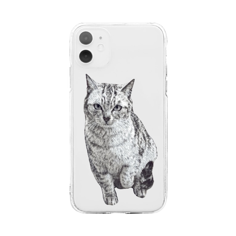 トラ猫シマちゃん ちばっちょ ち畳工房 Amp 猫ねこパラダイス Chibaccho のソフトクリアスマホケース Iphoneケース 通販 Suzuri スズリ トラ猫シマちゃん ちばっちょ ち畳工房 Amp 猫ねこパラダイス Chibaccho のソフトクリアスマホケース Iphoneケース 通販 Suzuri スズリ