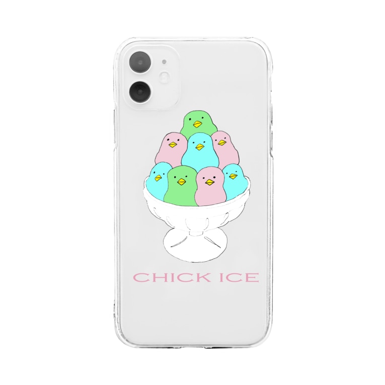 カラーひよこアイス Tamacco Tamacco のソフトクリアスマホケース Iphoneケース 通販 Suzuri スズリ カラーひよこアイス Tamacco Tamacco のソフトクリアスマホケース Iphoneケース 通販 Suzuri スズリ