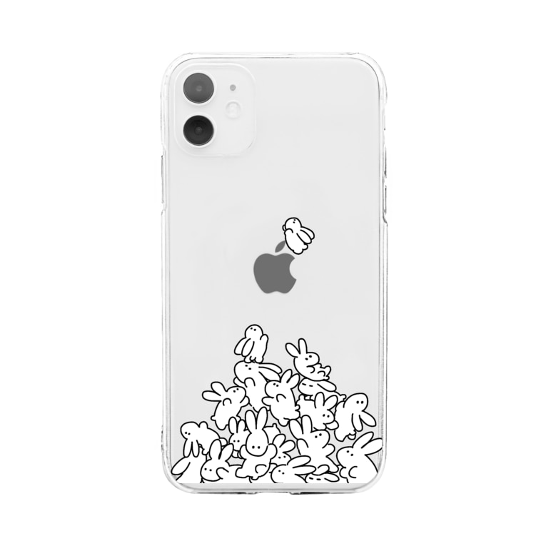 目指せ頂ウサチャン Minmiやさん Minminmimmi のソフトクリアスマホケース Iphoneケース 通販 Suzuri スズリ 目指せ頂ウサチャン Minmiやさん Minminmimmi のソフトクリアスマホケース Iphoneケース 通販 Suzuri スズリ