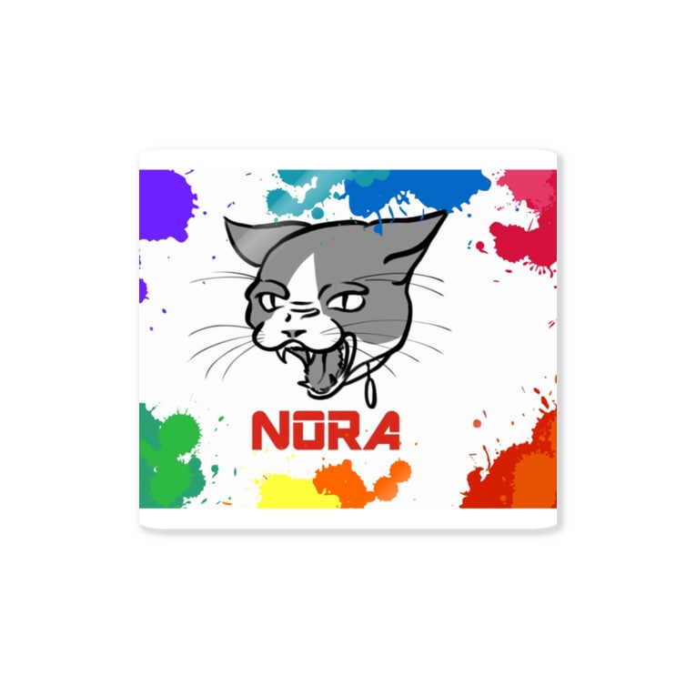 カッコいいノラ たぁ チームnora ゚w゚ Bakuchou King のステッカー通販 Suzuri スズリ カッコいいノラ たぁ チームnora ゚w゚ Bakuchou King のステッカー通販 Suzuri スズリ