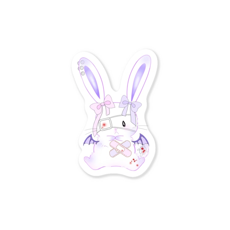 病みうさぎ中二病編 Yamiusa Chan Yamiusa Chan のステッカー通販 Suzuri スズリ 病みうさぎ中二病編 Yamiusa Chan Yamiusa Chan のステッカー通販 Suzuri スズリ