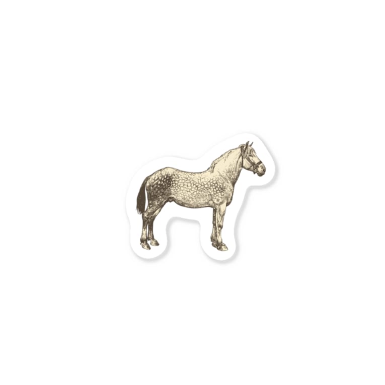 パカッパカッ お馬さん シュールな動物たち Zooooo のステッカー通販 Suzuri スズリ パカッパカッ お馬さん シュールな動物たち Zooooo のステッカー通販 Suzuri スズリ