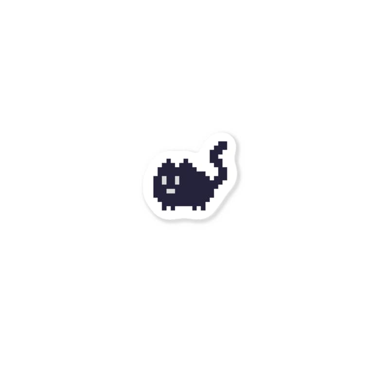 ドット絵 ねこ Ten 4rkt のステッカー通販 Suzuri スズリ