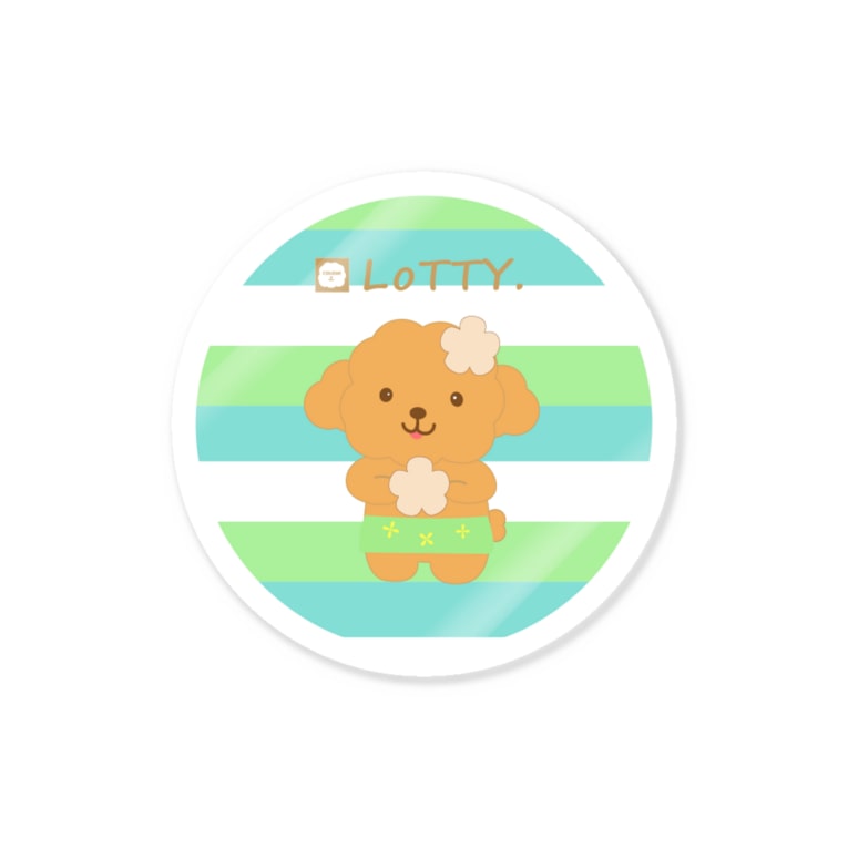 Colom コロ Aloha ロティ ステッカー トイプードル犬 コロ Colom 犬いぬdogリボングッズ Pon Pon Dog のステッカー通販 Suzuri スズリ Colom コロ Aloha ロティ ステッカー トイプードル犬 コロ Colom 犬いぬdogリボングッズ Pon Pon Dog のステッカー通販 Suzuri スズリ
