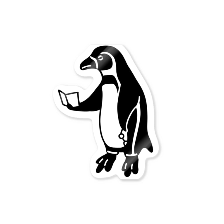 えんきん ペンギン 動物イラスト おもしろユニーク Stickers By Aliviosta Suzuri