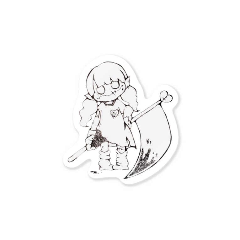メンヘラゾンビちゃん とろろのイラスト箱 Tororo035 のステッカー通販 Suzuri スズリ メンヘラゾンビちゃん とろろのイラスト箱 Tororo035 のステッカー通販 Suzuri スズリ
