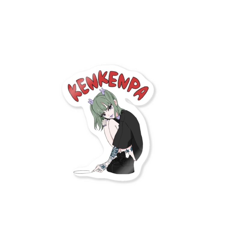 けんけんぱの女の子 Mskkkのステッカー通販 Suzuri スズリ けんけんぱの女の子 Mskkkのステッカー通販 Suzuri スズリ
