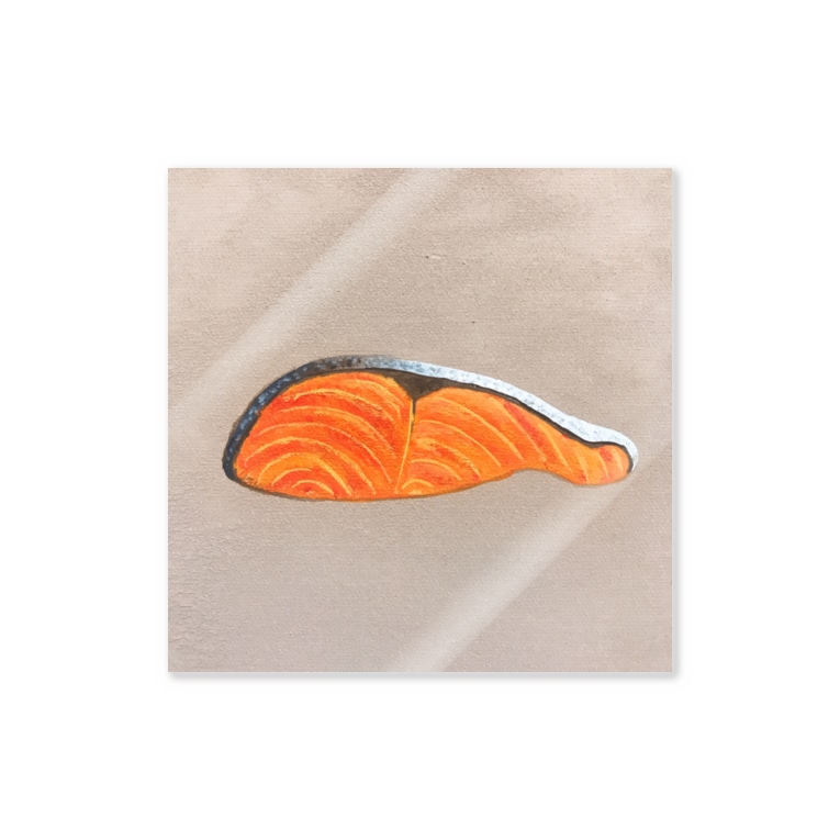 シャケの切り身 Stickers By はまくそゆうきちの単眼ちゃんショップ Hamakusoyukiti Suzuri