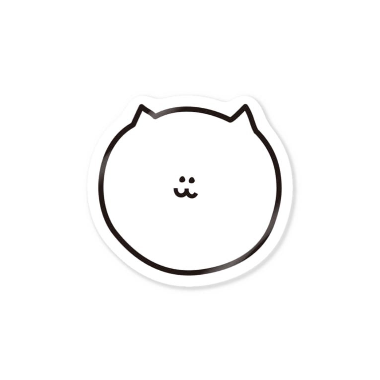 変なバランス しろねこ T Mania Tmania S のステッカー通販 Suzuri スズリ 変なバランス しろねこ T Mania Tmania S のステッカー通販 Suzuri スズリ