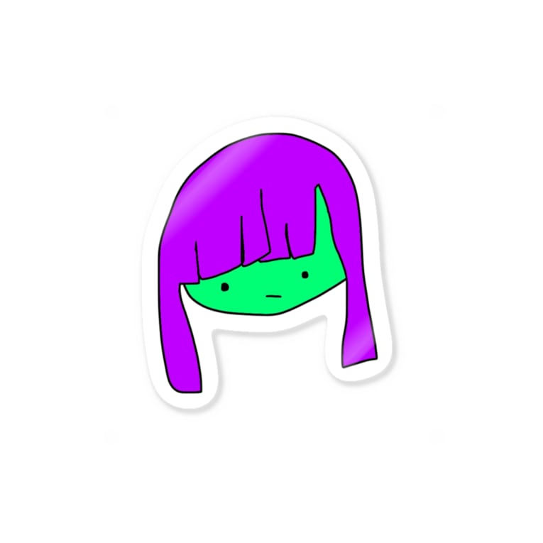 異色肌女の子 T T Riのステッカー通販 Suzuri スズリ 異色肌女の子 T T Riのステッカー通販 Suzuri スズリ