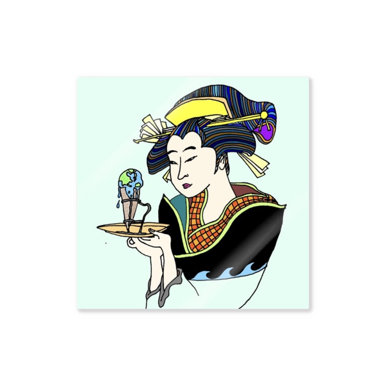 Mrs Earth お鶴さん Stickers By Mrsearth Suzuri Mrs Earth お鶴さん Stickers By Mrsearth Suzuri