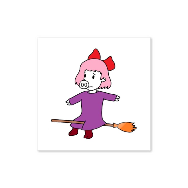 豚の宅急便 文字なし Stickers By 豚人イラストのパンダ武島 Pandatakeshima Suzuri 豚の宅急便 文字なし Stickers By 豚人イラストのパンダ武島 Pandatakeshima Suzuri