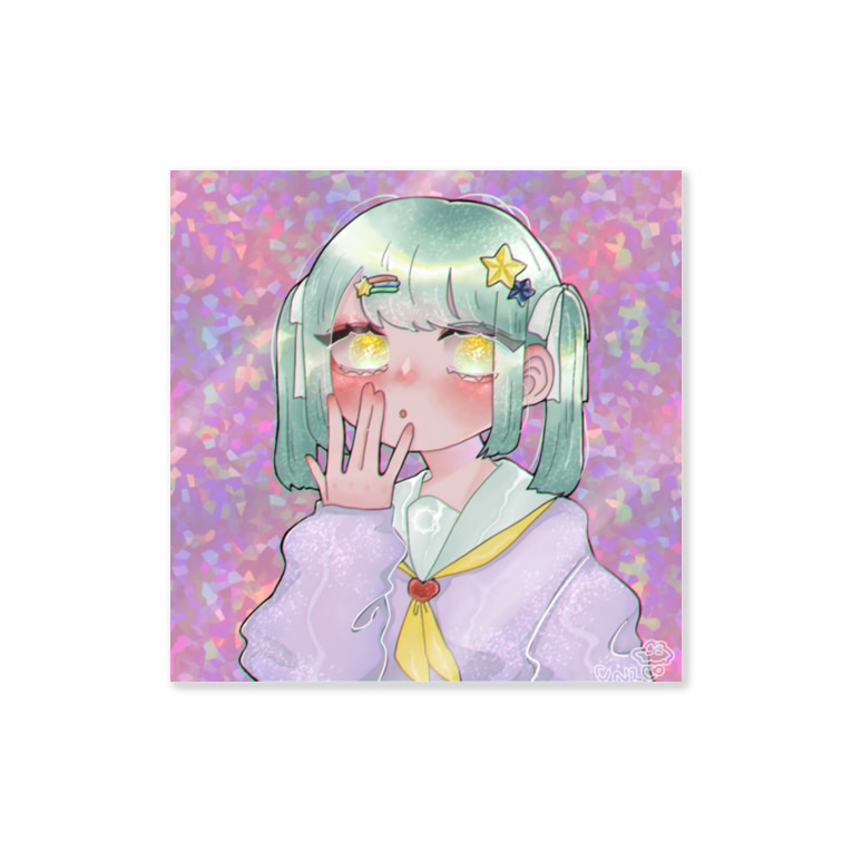 ゆめかわちゃん Stickers By てら ゆにこ Uniunico Suzuri