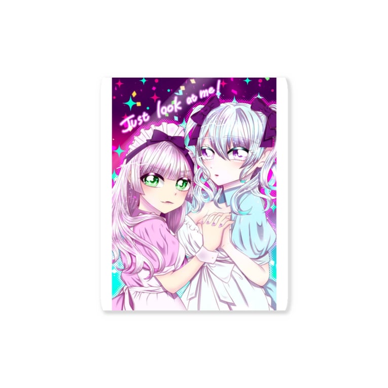 百合営業アイドルステッカー Men Men Rankoのステッカー通販 Suzuri スズリ 百合営業アイドルステッカー Men Men Rankoのステッカー通販 Suzuri スズリ